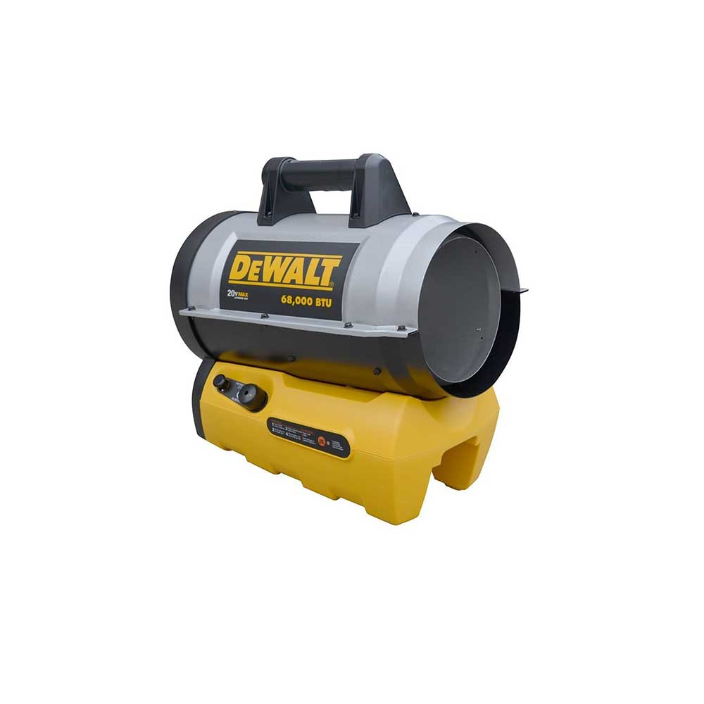 DEWALT 68,000 BTU Cordless Forced Air Propane Heater (Bare Tool) – Gama FIX
